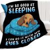 Cute cartoon animals Printed Blanket for Sofa Bed Travel Camping Living Room Office Conditioning Blanket for All Seasons Gifts