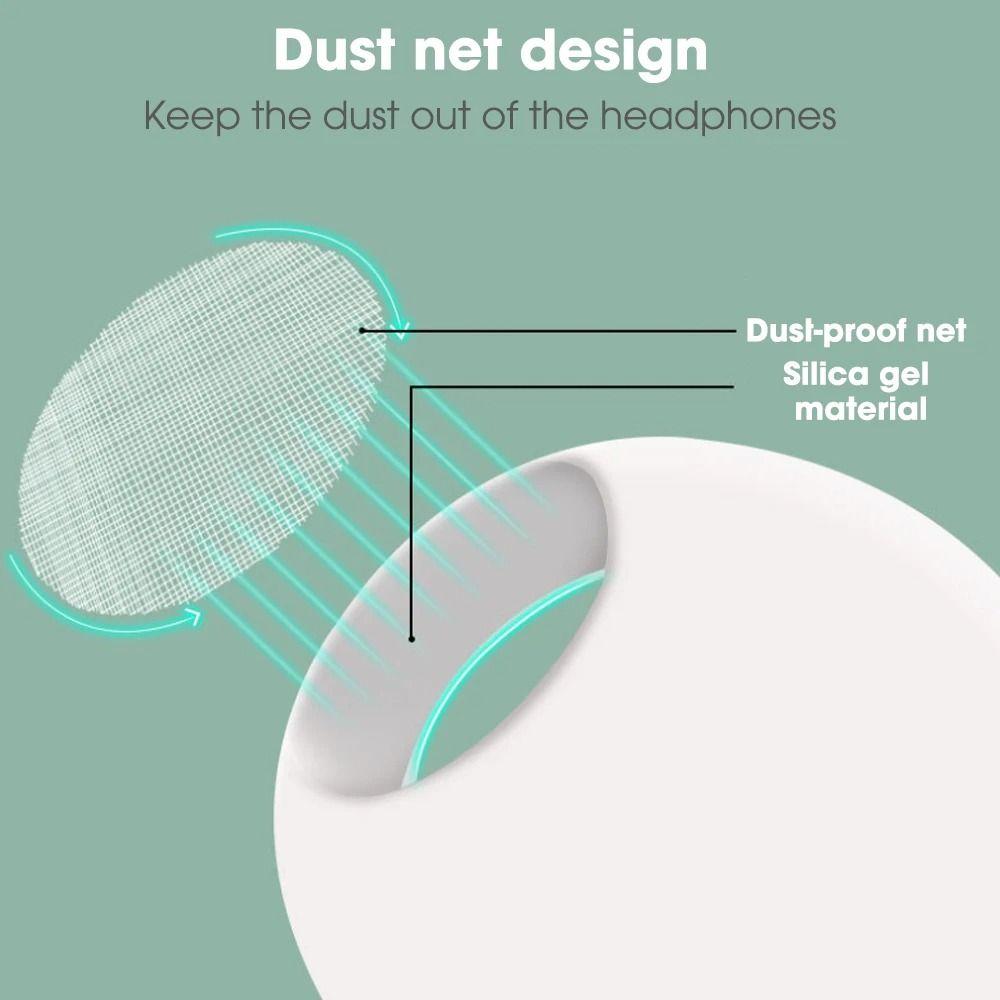 Silicone Earphone Earpads Replacement Ear Plug Cap Soft Ear Cushion for Apple AirPods Pro 2 1