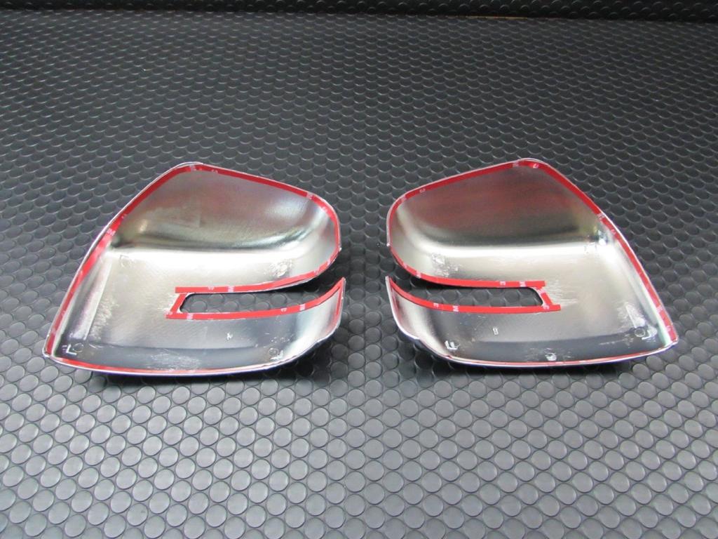 BRIGHTZ Chrome Door Mirror Type for Wagon R Stingray Covers, B, MH34S/MH44S [MIR-SID-152] (Part Number 11985)