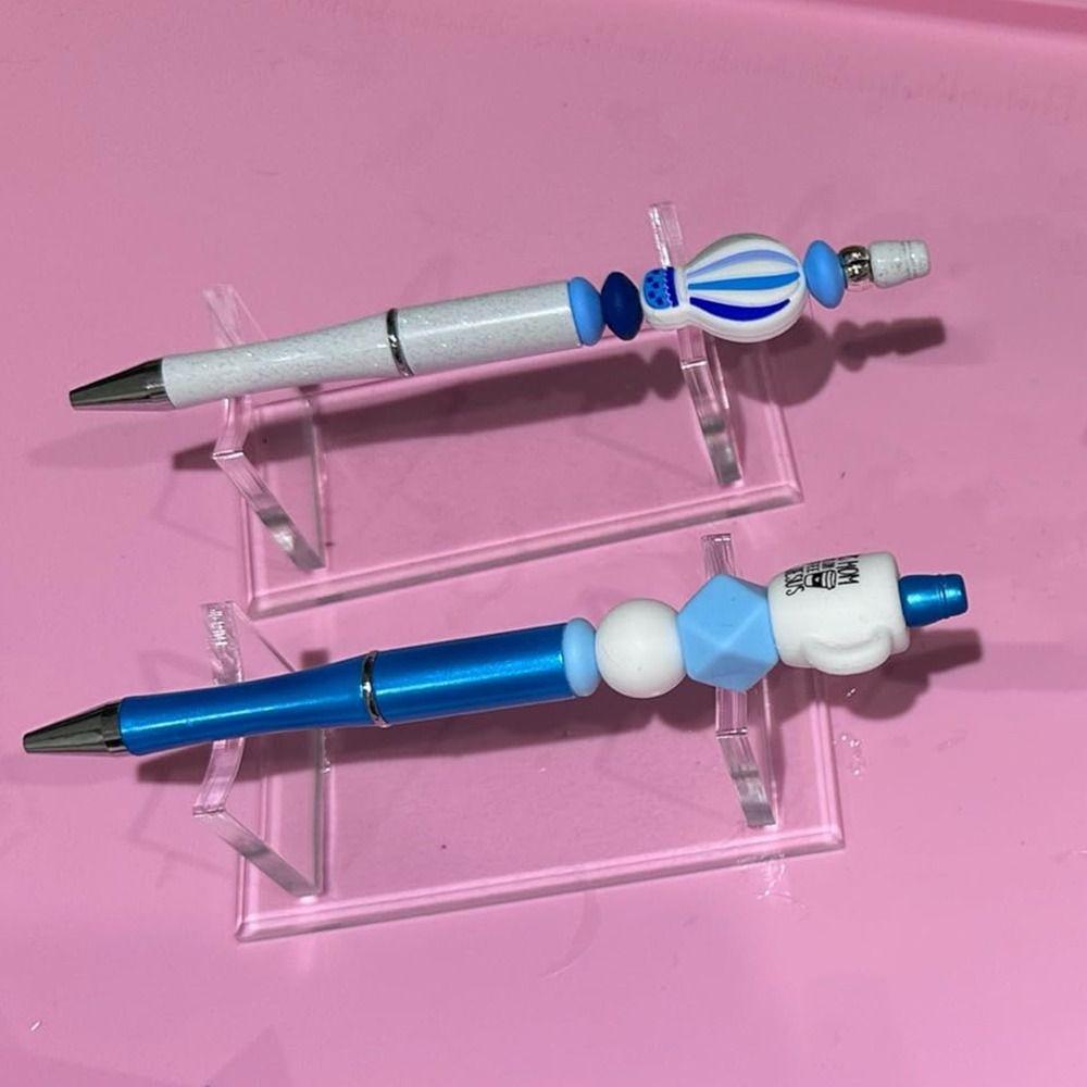 Clear Pen Display Stand Acrylic Paintbrush Drying Rack Makeup Brush Rack  Ballpoint Pen