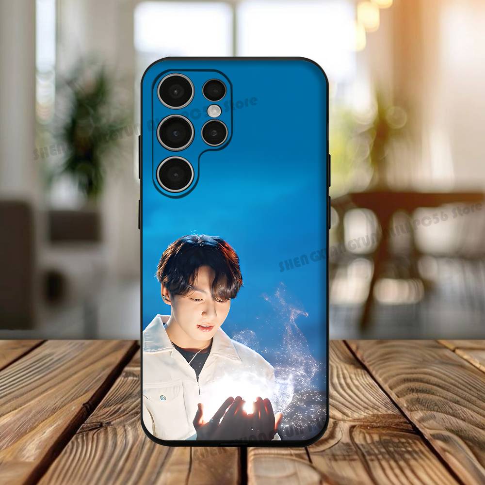 Силиконовый чехол для телефона певца J-Jungkookk для Samsung S24 22 20 23 21 20 Ultra Plus Lite 5G Чехол с принтом