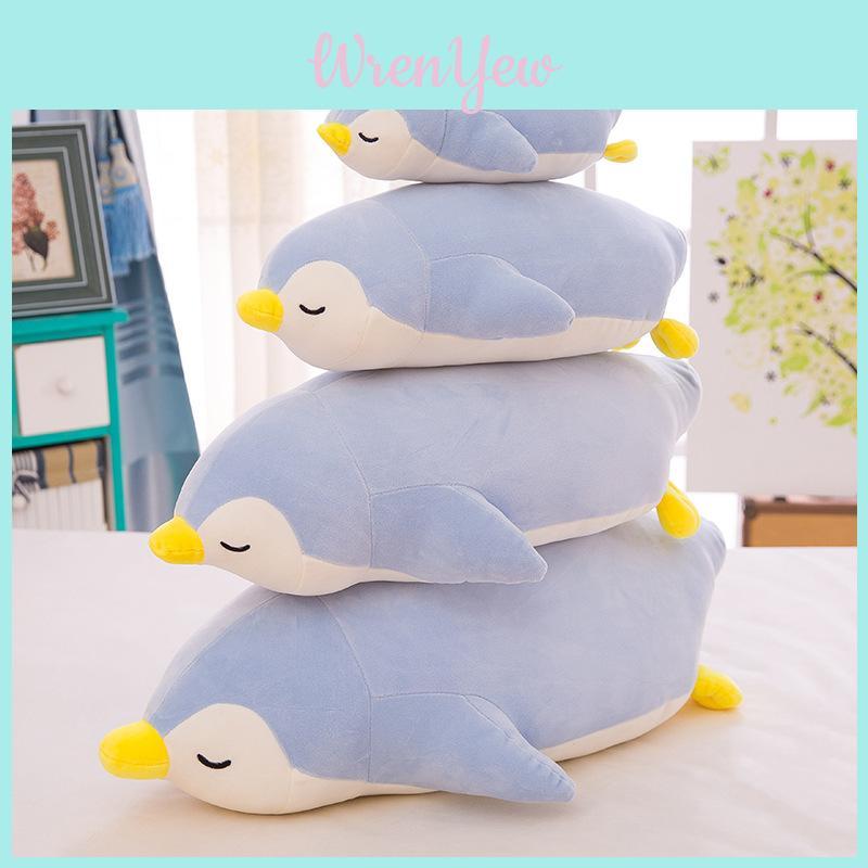 Soft And Fluffy Penguin Plush Toy Ocean Animal Stuffed Pillow For Kids