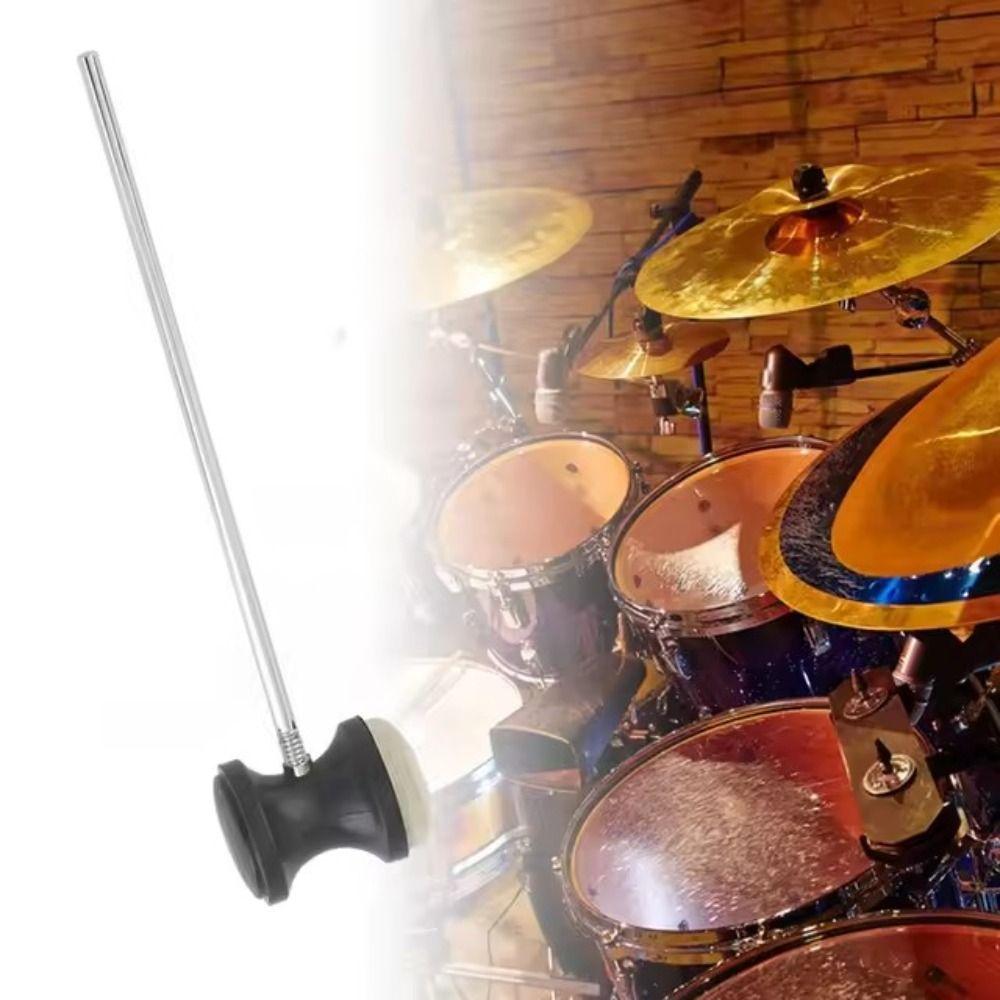 Stainless Steel Handle Bass Kick Drum Pedal Beater Jazz Drums Hammers