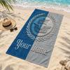 FC Hansa Rostock Custom Name Beach Towels Also Serve As Bath Towels Summer Essential a Musthave for the Outdoors the Beach and the Pool