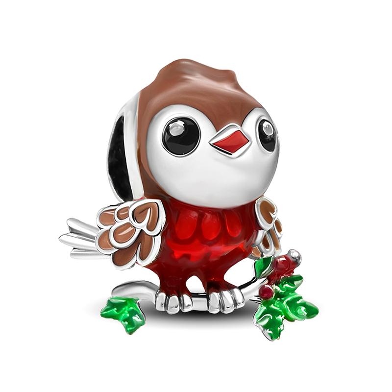 Медь Теплый Клен Лист Белка Золотая Осень Серия Бусина Подходит для Изготовления Браслетов Своими Руками Подарок Ювелирное Изделие Высокого Качества