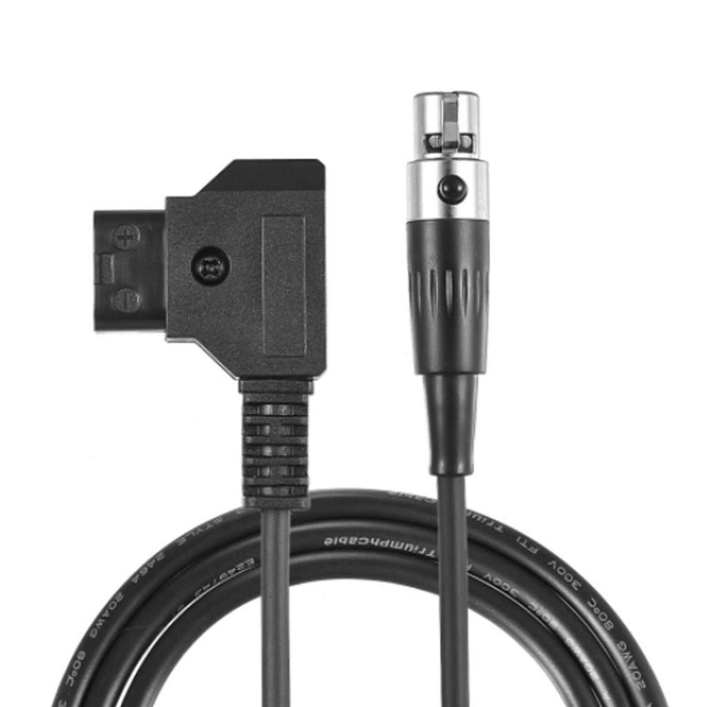 D tap Male to Female Mini XLR 4-контактный кабель-адаптер питания для монитора VFM 5,6"