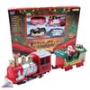 Christmas Realistic Electric Train Set,Easy To -emble & Safe For Kids Gift & Party Home Xmas Tree Decoration