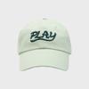 Play Embroidery Ball Cap -Mint, Ball Cap -7000020437
