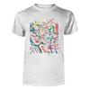 Pink Floyd Unisex Adult Pollock Prism T-Shirt