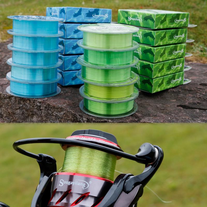 Леска рыболовная 100 метров, выдерживает до 7.9кг