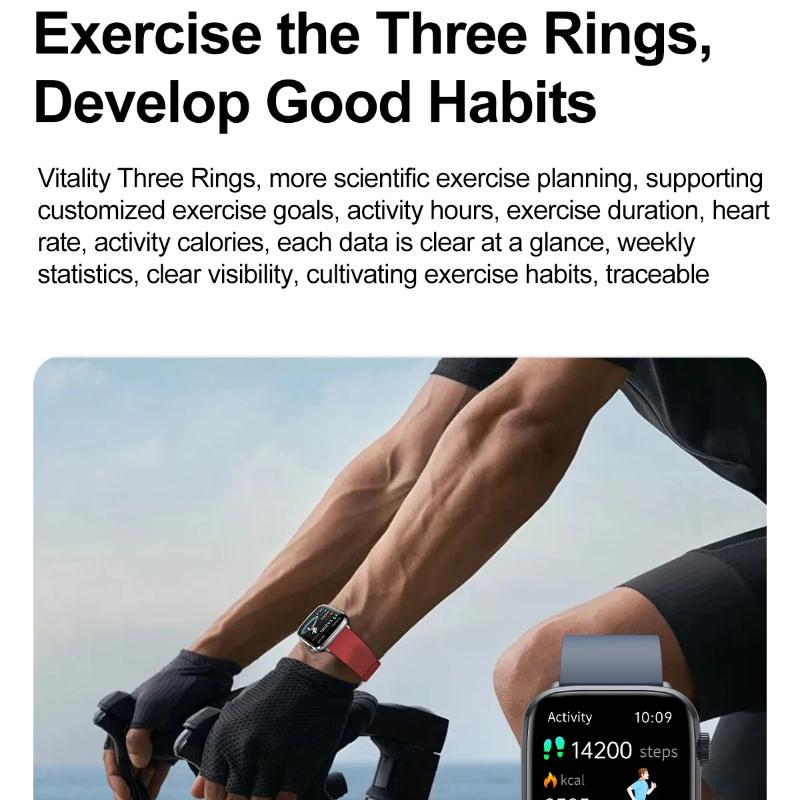 2025 Новые смарт-часы с NFC и Bluetooth-вызовом для мужчин, 1,85" AMOLED-экран, измерение артериального давления и пульса, женское здоровье, водонепроницаемые смарт-часы для женщин