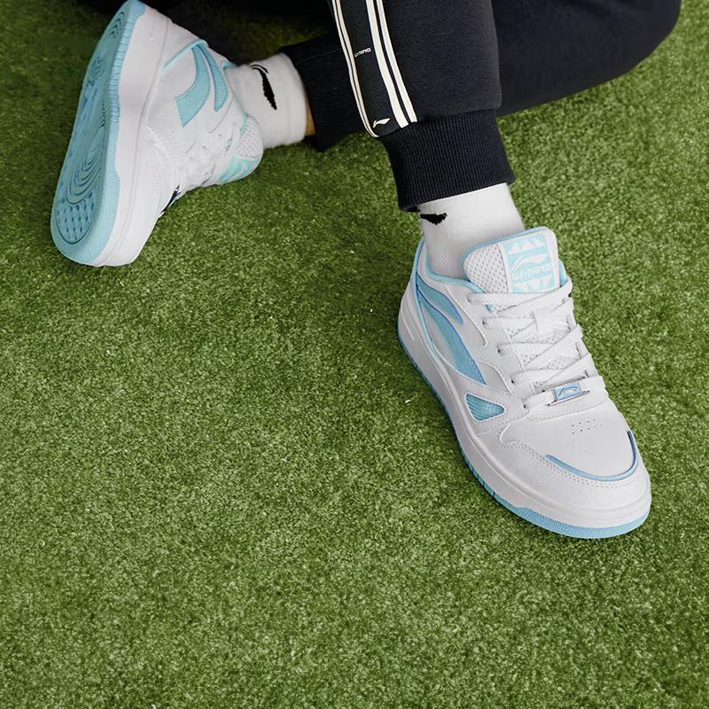 Li-Ning Легкая повседневная обувь Cloud Non-Slip Shock Absorbing Kids Shoes White YKCT176-2