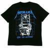 Футболка Metallica Ride the Lightning Репринт Рок-музыка Черная Унисекс S-4XL Унисекс Футболка
