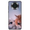Чехол для Cubot Note 20 Pro Силиконовый с рисунком кота Мягкий черный чехол для Cubot Note20 Pro Чехол-бампер TPU Защитная крышка Note 20Pro Capa