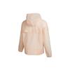 Woven Sports Hooded Jacket Women Tops Pink GP0672