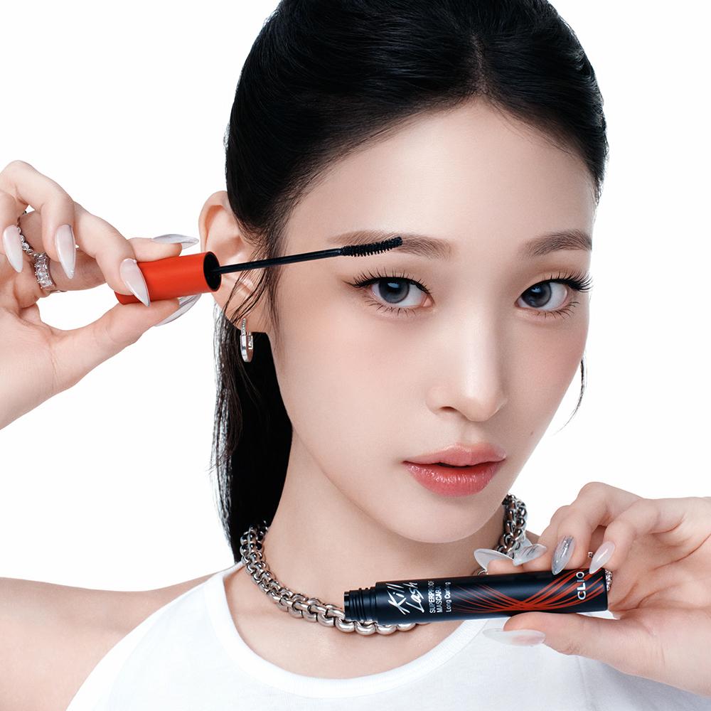 CLIO Kill Lash Superproof Mascara 001 Long Curling (2pcs), Korean