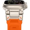 ERBORD ProTech Strap for Apple Watch 1/2/3/4/5/6/7/8/9/10/11/SE Ultra 1/2/3 42/44/45/46/49mm, Orange