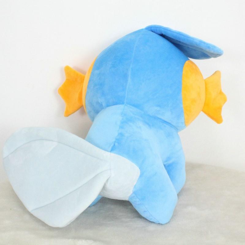23/30cm Mudkip Anime Soft Stuffed Plush Doll Cartoon Fish Boys Birthday Gift Home Decoration Throw Pillow Plush Toys