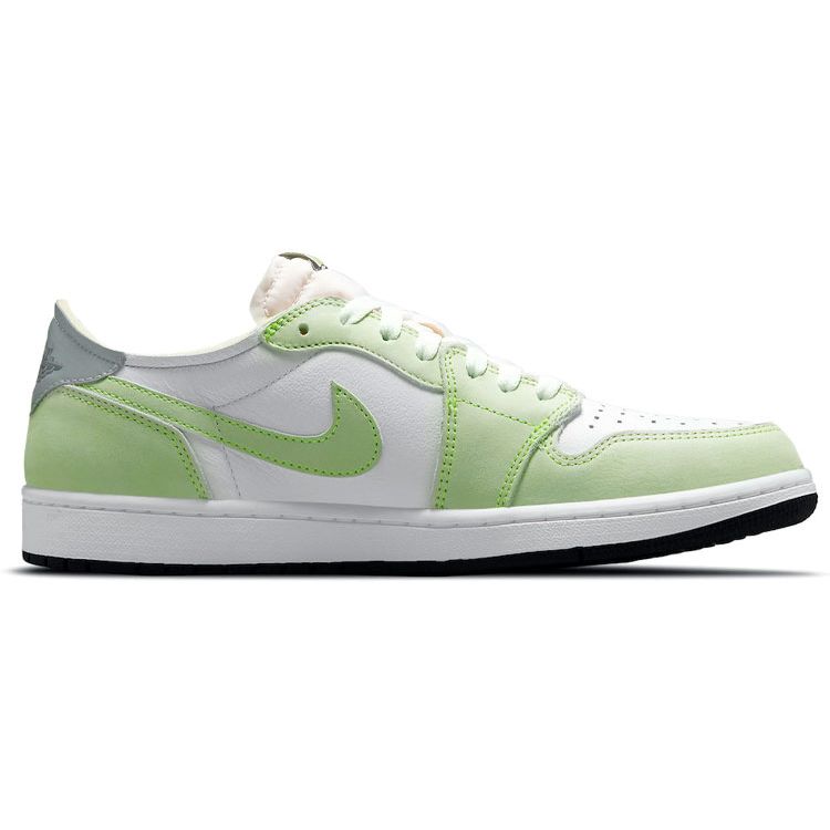 Air Jordan 1 Retro Low OG Ghost Green Мужские кроссовки Белый Черный DM7837-103