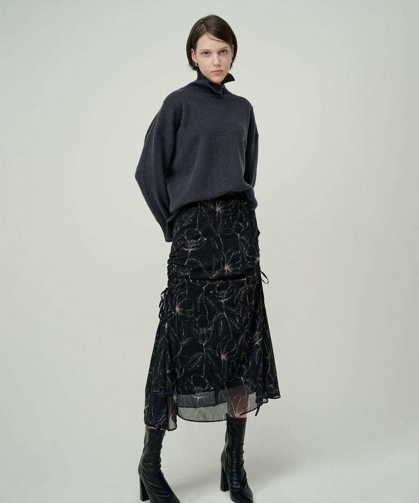 Second Armuah Mogan Skirt _ Black