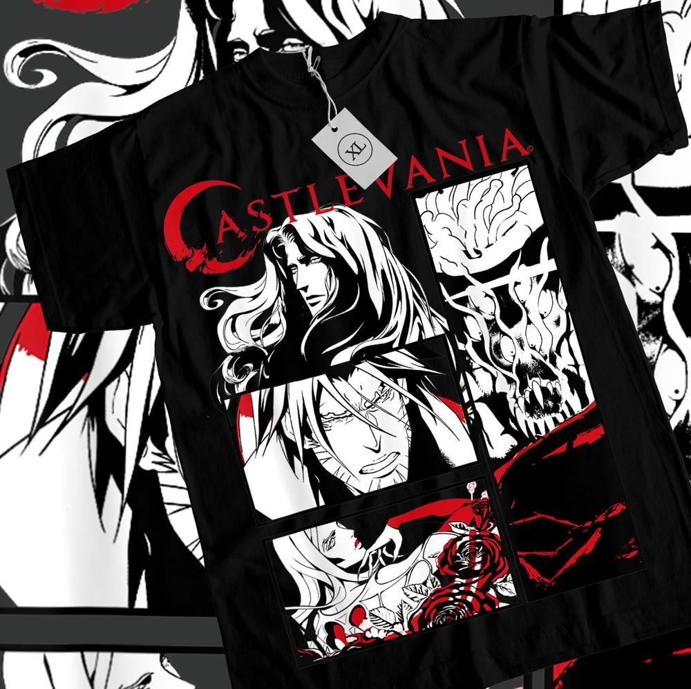 CASTLEVANIA Symphony of the Night Новая унисекс футболка, топ игровая видио