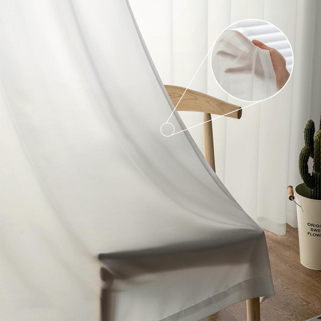 Рождественские снежинки Тюлевая занавеска для гостиной, спальни, кухни, украшение, оконная вуаль, Тюлевая занавеска