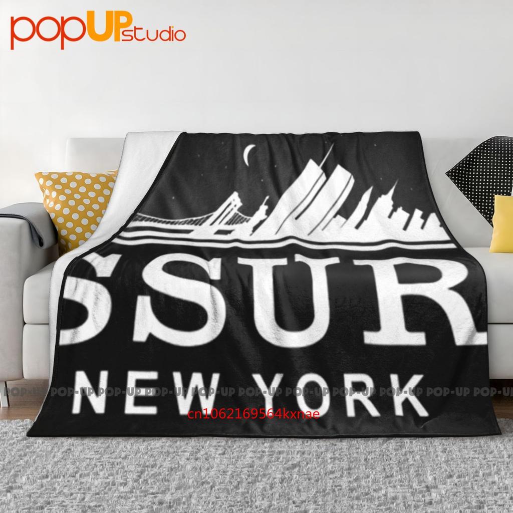 Ssur New York Caviar Cartel Pocket Ultra-Soft Blanket Quilt Winter Sofa Cover Bed Covers