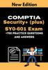 Книга CompTIA Security+ (plus) SY0-601 Exam +700 Practice Questions and Answers : Actual 2021 Exams To Prepare for CompTIA Security+ SY0-601 Certification