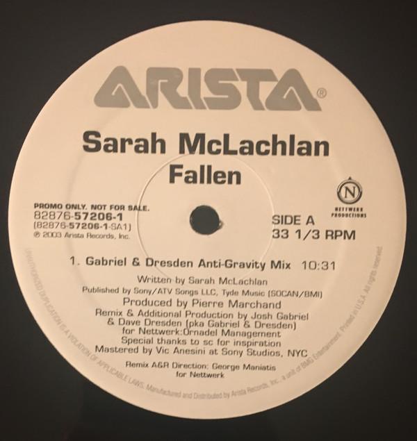 Виниловая пластинка SARAH MCLACHLAN Fallen 82876572061PROM Arista 2003 США Танцевальная Электроника Б/у