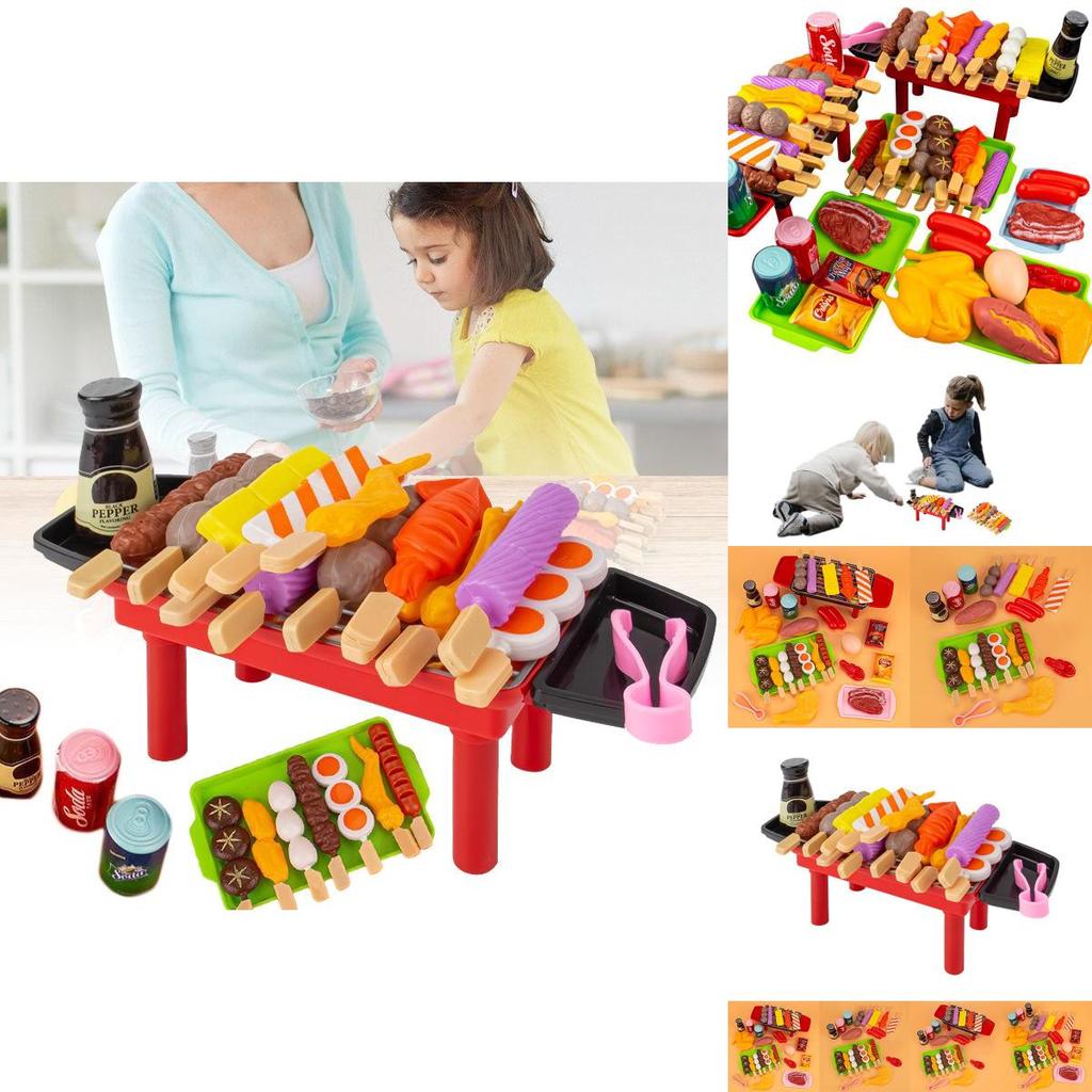 Engaging Barbecue Pretend Play Food Kids Toy Set For Enhanced Cognitive Skills