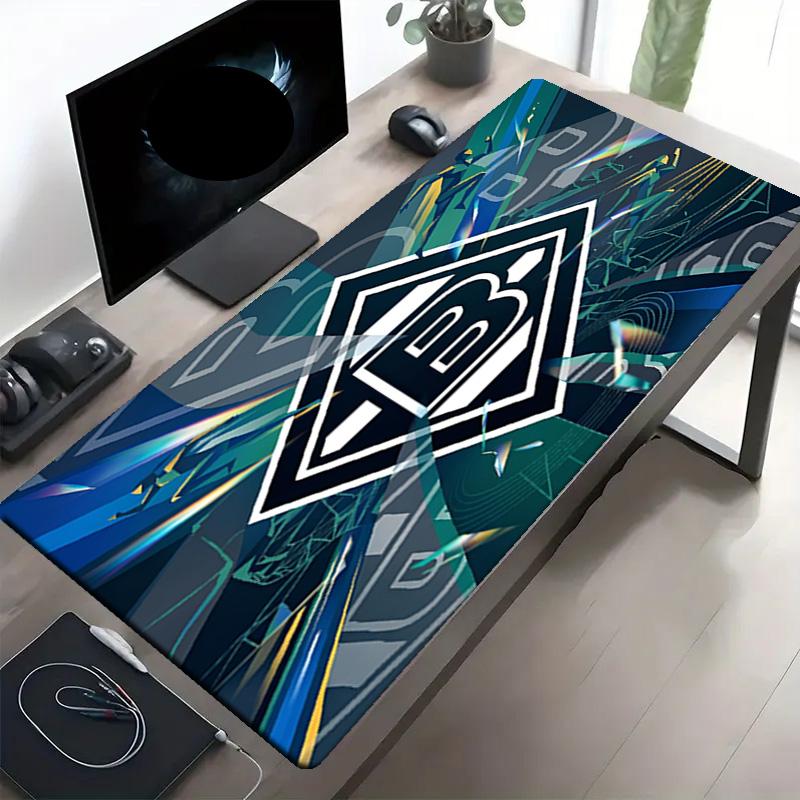 Borussia Monchengladbach Print Mouse Pad, Anti‑Slip Desktop keyboard Mat, for PC Laptop Gaming Working Daily Use, Cool Festival Surprise Gift