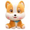 Sitting Dog Series Little Corgi Doll Plush Toy Dolls Accompanying Dolls Home Store Fun Decoration Ornaments