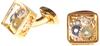 Kamakura Cufflinks Workshop Gold Square Gear Cufflinks Cf1525