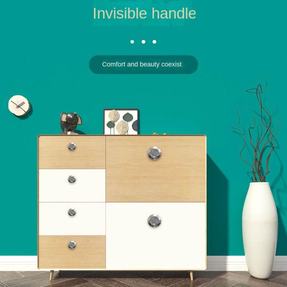 Ручки для дверей из нержавеющей стали Скрытая ручка для раздвижной двери Новая невидимая ручка для шкафа Шкаф