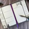 BHBL Journals Дневник «В ожидании ночи», в готическом стиле, для ведения записей о чтении