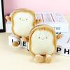 Wallet Toast Plush Coin Purse Mini Toast Coin Purse Creative Plush Small Bag Travel