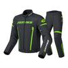Mens Motorcycle Riding Jacket Pants Set Waterproof Breathable Windproof Off-Road Racing Gear Four Seasons