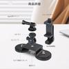 UTEBIT Camera Magnetic Stand 66MM Free 360 Degree Magnetic GoPro Phone Holder Camera Vertical Load Capacity Magnetic Stand for Iron Camera Strong Head