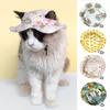 Adjustable Dog Sunshade Hats Breathable Pet Fisherman Hat High-quality Cat Sunscreen Hat