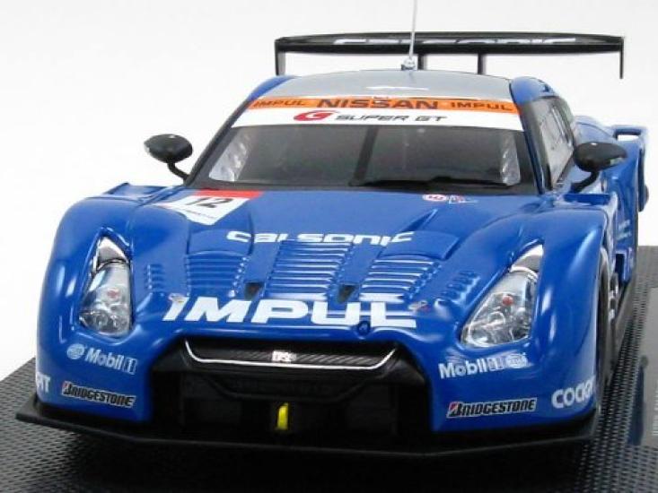 Ebro Impul Calsonic Super GT500 2009 Round 7 Fuji Finished Model 1/43 GT-R (44233)