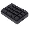 Wired Keyboard Stepped Keycap Fadeless Durable Backlit 21 Keys LED Mechanical KeyboardRed Shaft