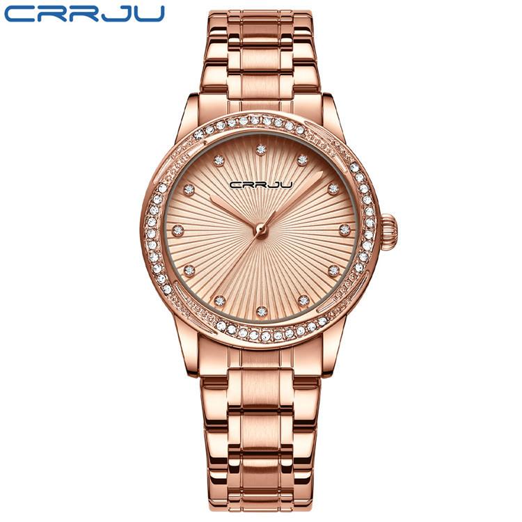 CRRJU-2198 Women's Watch Casual Business Fashion Personality Watch Men's Watch Student Watch Simple