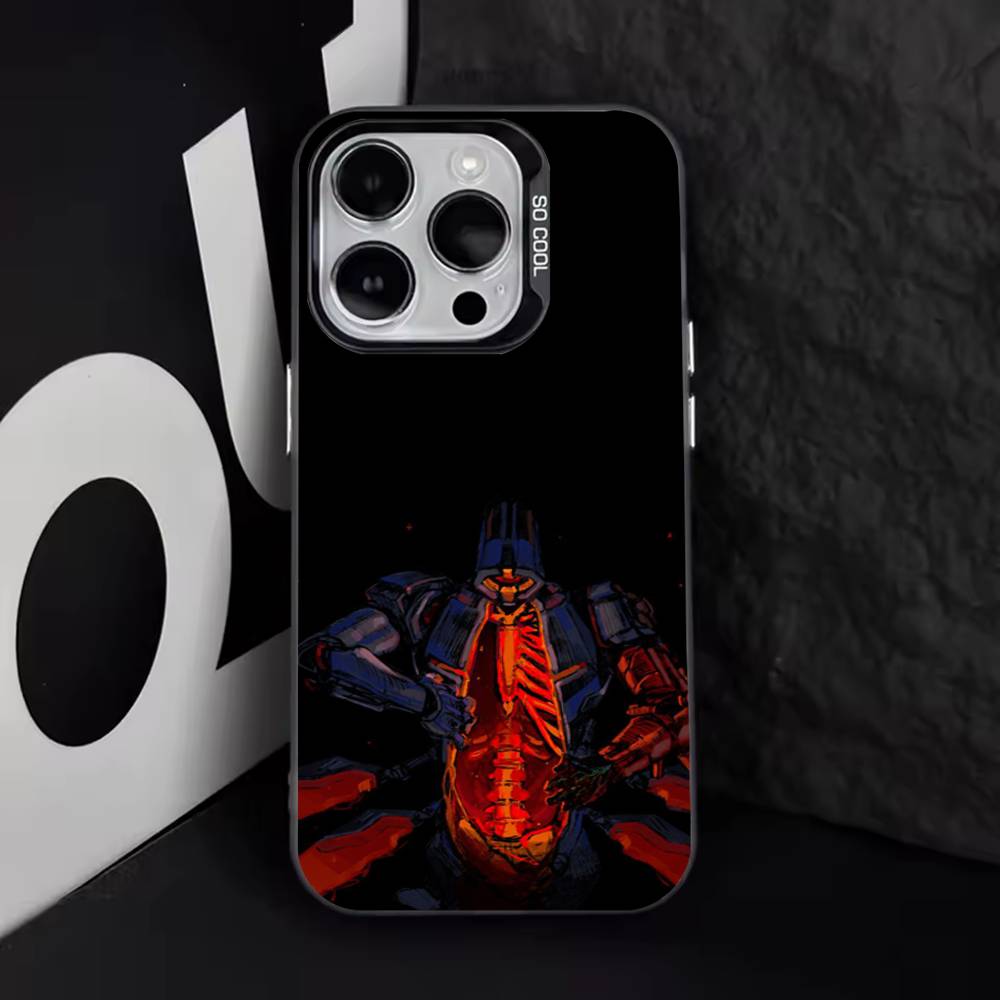 U-Ultrakill Cool Для iPhone 11,12,13,14,15,16,17,Pro,Max,Plus,E,Air,Mini Чехол для телефона IMD Матовый Черный