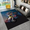 3D ковер для гонок на мотоциклах, нескользящий коврик для пола в гостиную, спальню, игровую комнату, безопасный для детей, прочный, декоративный