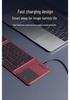 Портативная складная Bluetooth-клавиатура и сенсорная панель для ноутбуков, iPad, планшетов, телефонов с беспроводной мышью