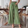 Spring and Summer Women's Pants Solid Color Casual Straight Leg Pants Fashionable and Comfortable Pants