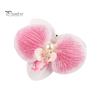 Artificial Moth Orchids Hair Clip Bohemia Hawaiian Faux Pearl Simulated Flower Duckbilled Clamp Hairpin Hair Barrette Women Hair Accessories Headwear