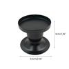 Round Shaped Candle Support Tray Decorative Iron Candle Stand Collection Practical Candle Stand Round Candlesticks