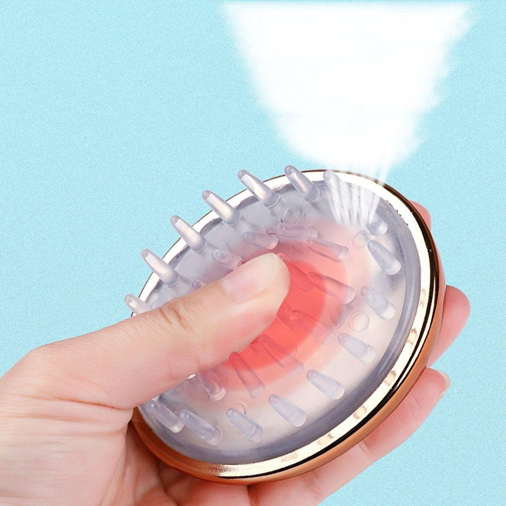 SPA Silicone Massage Comb Scalp Massage Shower Brush Soft Household Shampoo Comb Women