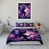 Fairy Butterfly Art Set Bedding Set with 1 Duvet Cover 2 Pillowcases Single Double King Queen Gift
